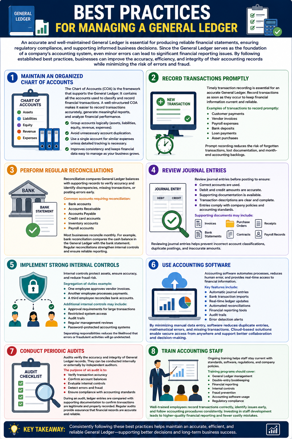 Best Practices for Managing a General Ledger