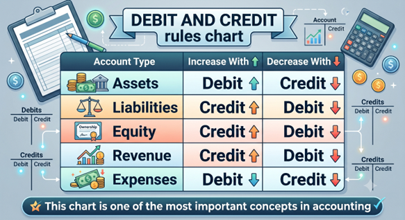 Debit and Credit Rules