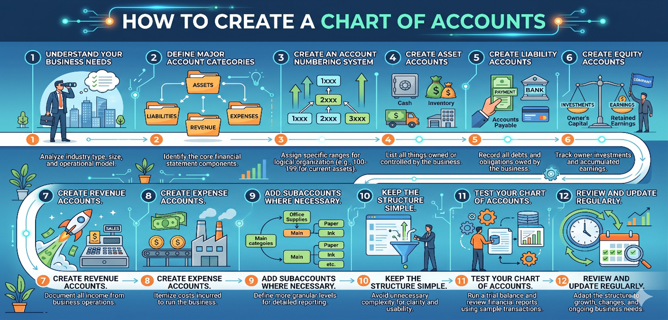 How to Create a Chart of Accounts