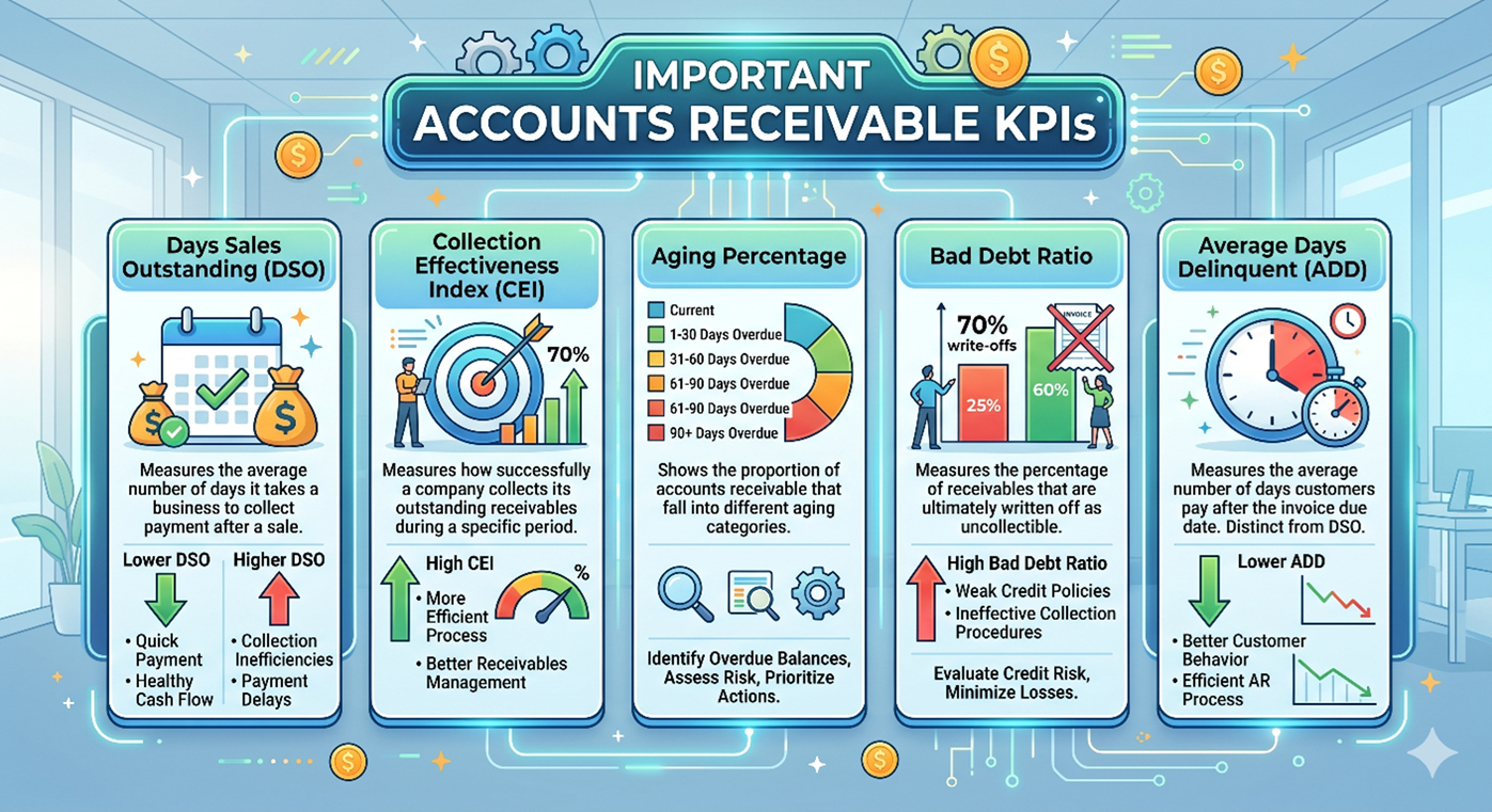 Important Accounts Receivable KPIs
